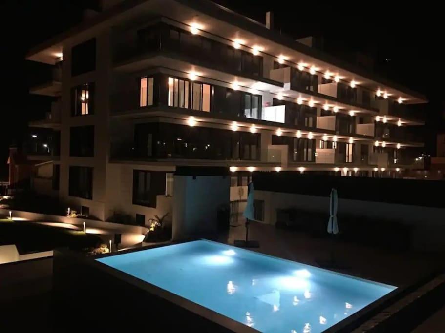 Precioso Apartamento Con Terraza Y Piscina En Portonovo-Sanxenxo Exterior foto