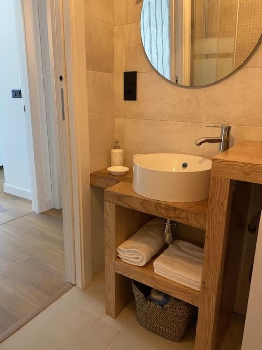 Precioso Apartamento Con Terraza Y Piscina En Portonovo-Sanxenxo Exterior foto
